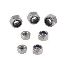 DIN982 Stainless Steel A2 A4 special hex insert nylon lock nut nylock nuts